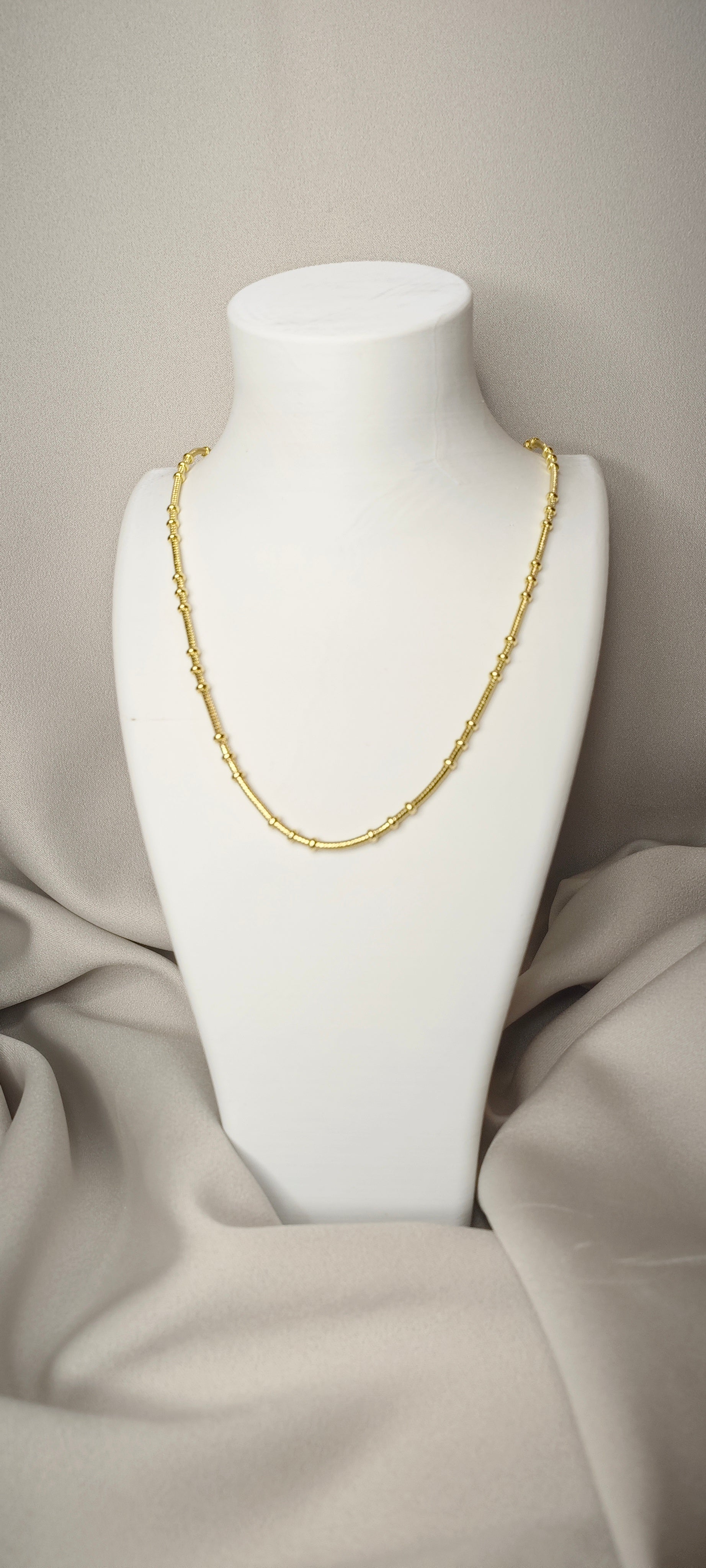 VELUARE ROYAL 14K Sıralı Dorika Kolye