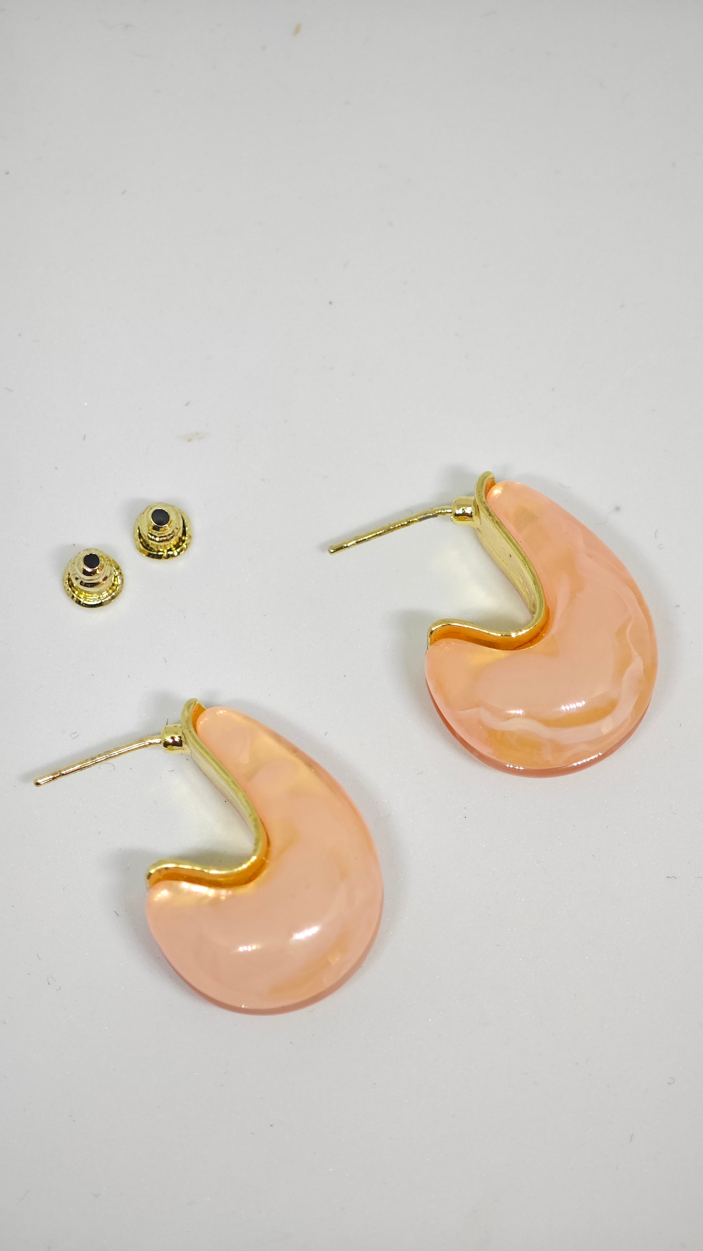 Veluare Privé 14K Gold Somon Bombeli Küpe