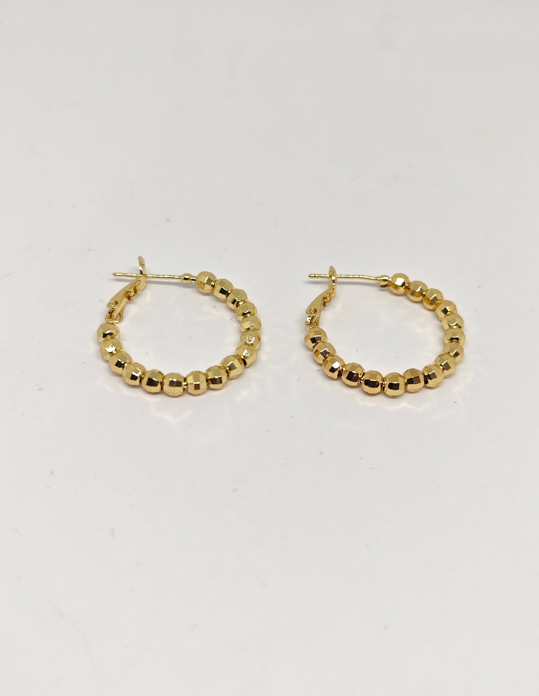 Veluare Royal 14K Gold Kalemli Dorika Kadın Halka Küpe
